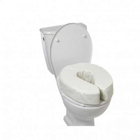 Toilet Seat Extension - Soft 5cm White