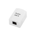 Network Socket - Lanberg Surface Mounting Socket Rj45 White