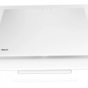 Chimney Hood - Okap AKPO WK-4 NERO 2.0 White Okap AKPO WK-4 NERO 2.0 50 BIAŁY T300 Linear LED Actuat