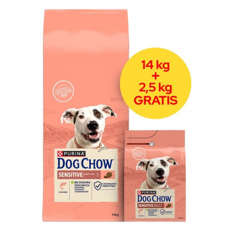 Dry Dog Food - PURINA Dog Chow Sensitive Salmon 16.5kg