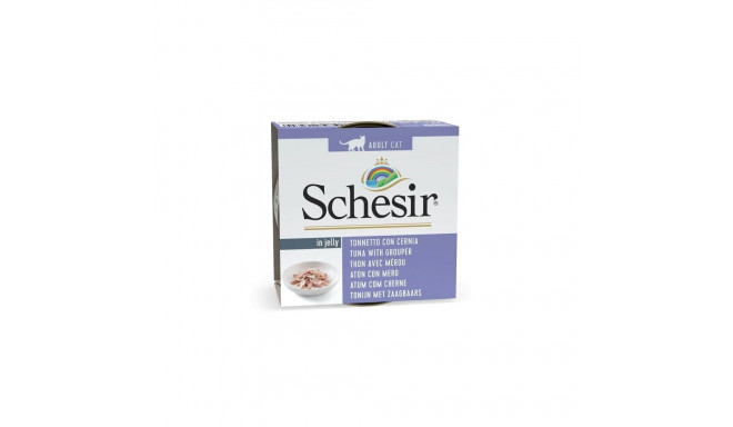 Wet Cat Food - SCHESIR Tuna With Grouper 85 g