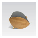 Bread Box - Maestro MR-1775 Black with Bamboo Handle