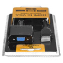VGA Adapter - Gembird A-hdmi-vga-04 0.15m HDMI VGA Adapter Black