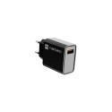Phone Charger - NATEC RIBERA USB-A 18W Black