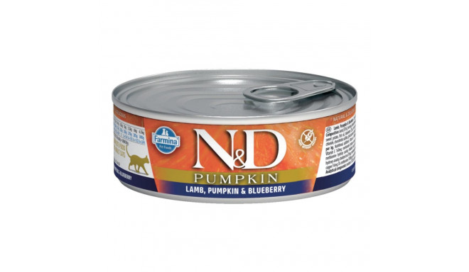 Cat Food - Farmina N&D Lamb & Pumpkin 70g Farmina N&D Cat Lamb & Pumpkin & Blueberry 70g