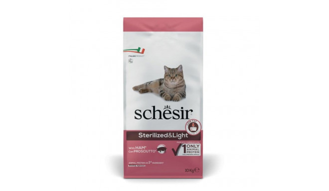 Dry Cat Food - Schesir Adult Sterilized & Light with Ham 10kg