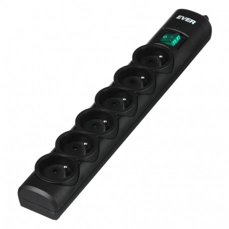 Power Strip - Ever Optima 5m 6 Ac Outlet(s) 250v