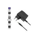 Adapter - Qoltec 51023 24W Indoor Black Qoltec 51023 Power Adapter/Inverter 24W - Indoor, Black