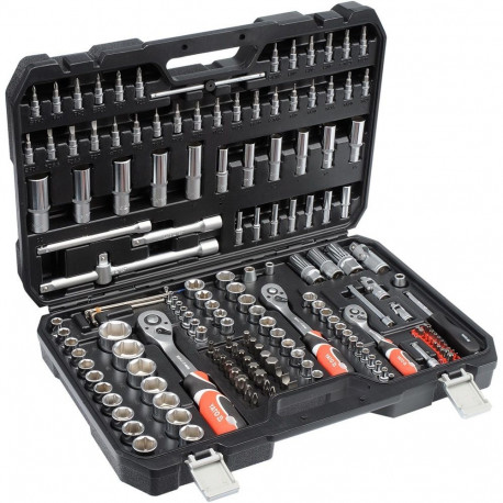 Mechanics Tool Set - Yato YT-38931 173 Pieces Ratchets Sockets Screwdriver Bits