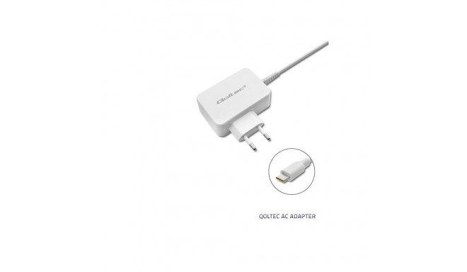 Power Adapter - Qoltec 51039 65W Indoor Type C White