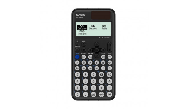 Calculator - CASIO FX-85CW 12-Digit LCD, 48 Keys, Battery & Solar Powered Black