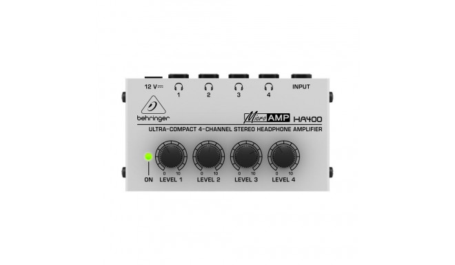 Headphone Amplifier - Behringer HA400 AC Powered Black