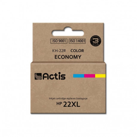 Ink Cartridge - Actis KH-22R Replacement for HP 22XL Standard Yield 18ml Color