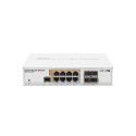 Network Switch - Mikrotik CRS112-8P-4S-IN Gigabit PoE White