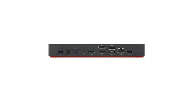 Docking Station - Lenovo 40B00300EU Thunderbolt 4 8K Ultra HD Black, Red