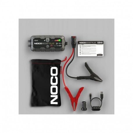 Jump Starter - NOCO GB40 12V 1000A Peak Current, USB Power Bank, IP65