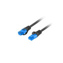 Network Cable - Lanberg Patchcord S/FTP Cat.6A 3M Black LSZH