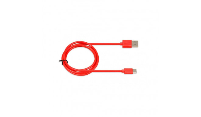 USB Cable - I-Box 2.0 Type C, 2A, 1M, Red