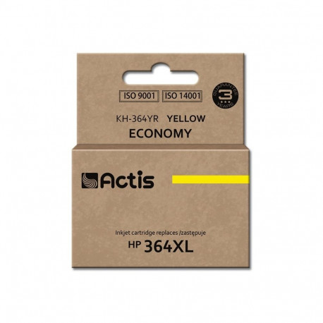 Ink Cartridge - Actis KH-364YR - Replacement HP 364XL CB325EE; Standard; 12 ml; Yellow