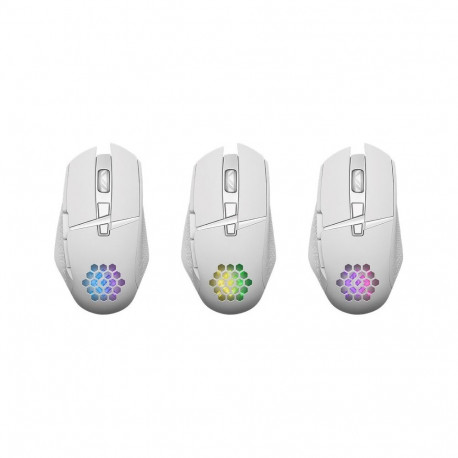 Gaming Mouse - Glory GM-514 3200dpi White Mouse Defender GM-514 Glory Optic RF RGB 3200dpi 7P White