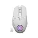 Gaming Mouse - Glory GM-514 3200dpi White Mouse Defender GM-514 Glory Optic RF RGB 3200dpi 7P White