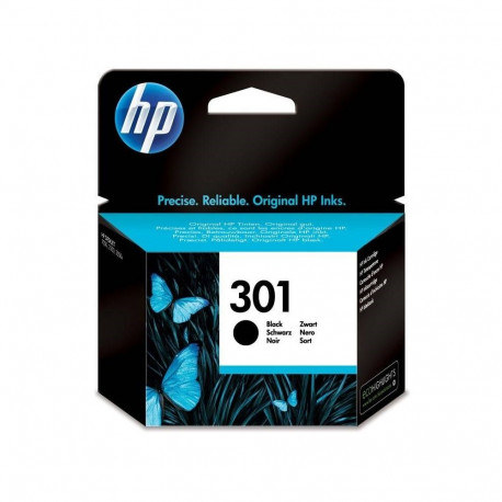 Ink Cartridge - HP 301 Black 3ml Dye-Based Ink 190 Pages