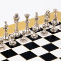Manopoulos Classic Metal Staunton Chess Set 28x28cm With Pieces
