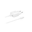 Samsung Power Fast Charger Usb Type C To C 1m 15w White