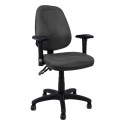 Töötool SAVONA reg,K/T-ga 36311/max 120kg / tumehall kangas+must