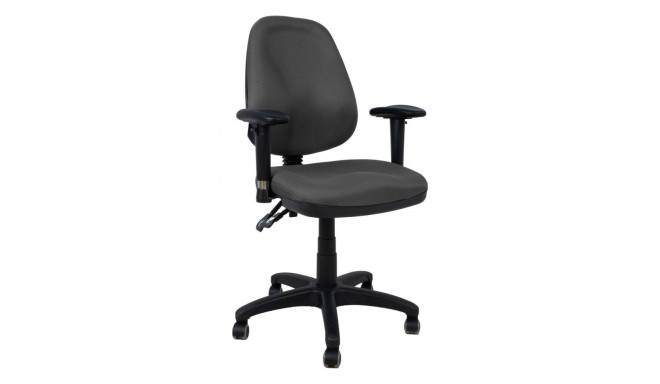 Töötool SAVONA reg,K/T-ga 36311/max 120kg / tumehall kangas+must