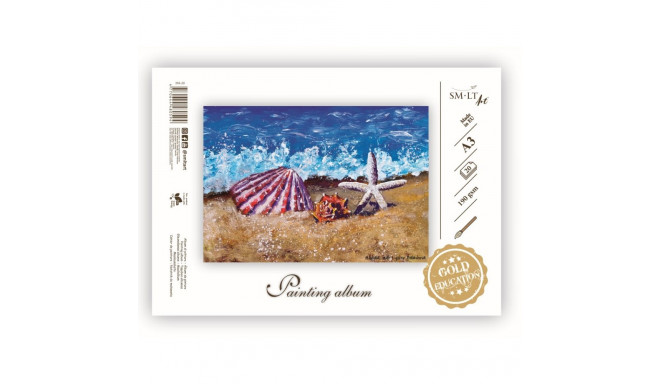 Joonistusplokk A3 190gsm, 20 lehte, SMLT