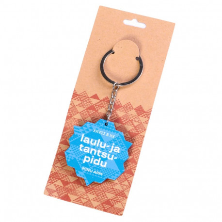 SOKISAHTEL 2019.a juubelipeo MINU ARM sinine võtmehoidja 425