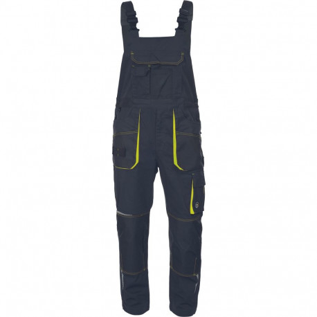 Cerva Emerton stretch traksipüksid must/kollane 56