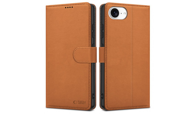 TECH-PROTECT WALLET IPHONE 16E / 17E SADDLE BROWN