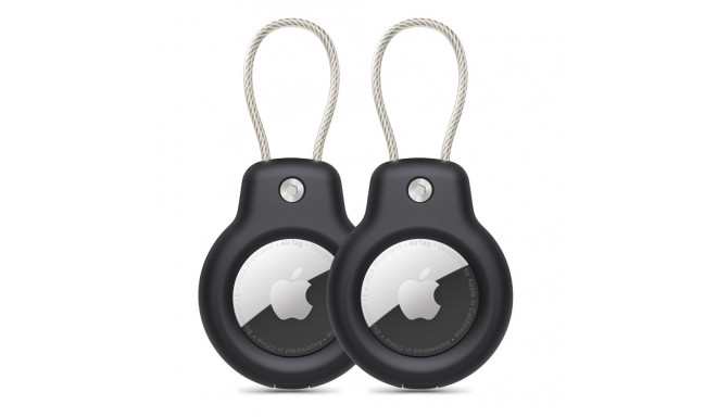 TECH-PROTECT ROUGH VEIN 2-PACK APPLE AIRTAG 1 / 2 BLACK