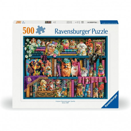 Ravensburger pusle 500 tk: portselan koerad