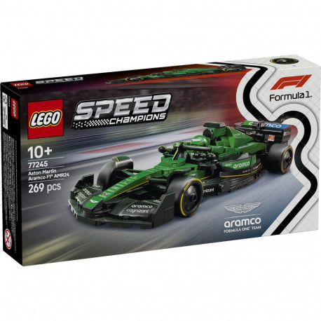 LEGO Speed Champions Aston Martin Aramco F1 AMR24 võidusõiduauto