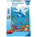 Ravensburger pusle  100 tk Delfiinid