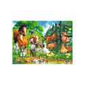 Ravensburger pusle 100 tk Loomade kokkutulek