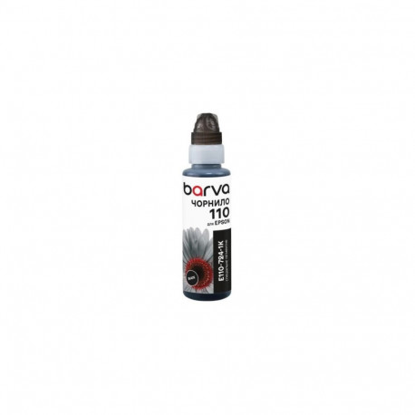 Compatible Barva Epson 110 BK (C13T03P14A) (E110-724-1K) Ink Refill Bottle, Black