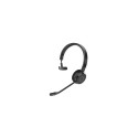 Jabra Evolve 65 TE MS Mono Link390a Wireless Headset, Bluetooth, USB-A, Black