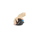 Kensington ProFit Ergo TB450 Trackball Wireless Mouse, RF Wireless + Bluetooth, 1600 DPI, Black/Blue