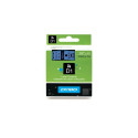 Dymo 45016 (S0720560) Label Tape 12mm x 7m, Black on Blue
