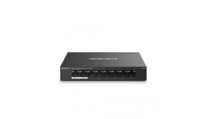 Mercusys MS108GP 8-Port Gigabit Desktop Switch with 7-Port PoE+