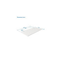 Up Up Table top L White, 1500x750x25mm (Laminated particle board) (SPEC)