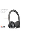 Poly Voyager 4320 MS Teams Wireless Headset, Bluetooth, USB-A, +BT700 dongle, Black