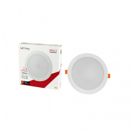 süvistatav LED-valgusti Molly anduriga 18W