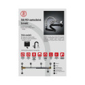 FLEXIBLE HOSE 80CM PEX M1/2 F1/2 - Painduv voolik 80 cm PEX M1/2 F1/2