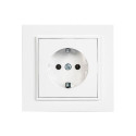 SOCKET WHITE RP16-002-02 QR1000 SOCKET WHITE RP16-002-02 QR1000