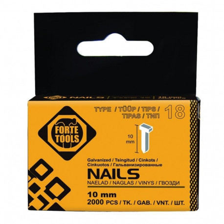 BRAD NAILS FORTE TOOLS 10 mm 2000 F10/2M